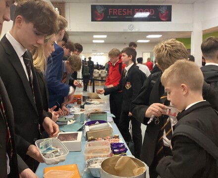 Sixth Form cake sale