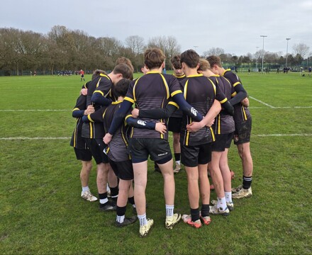 Rugby u14 team talk