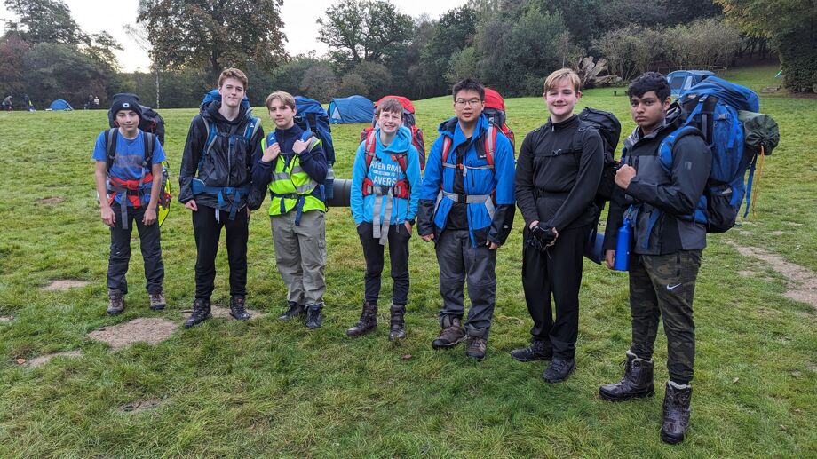 Year 10 Bronze D of E, Sept 23 School Gallery Tunbridge Wells