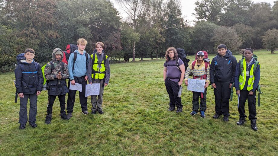 Year 10 Bronze D of E, Sept 23 School Gallery Tunbridge Wells